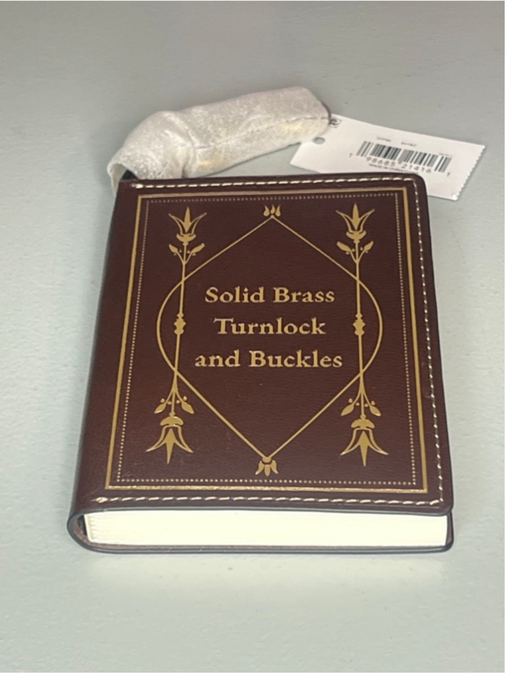 Coach Book Charm